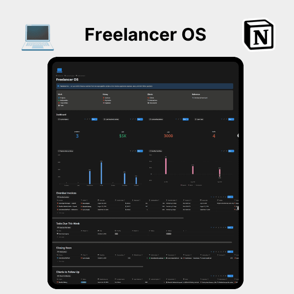Product artwork for Freelancer OS