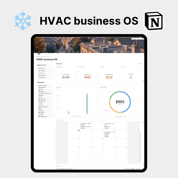 Product artwork for HVAC Business OS