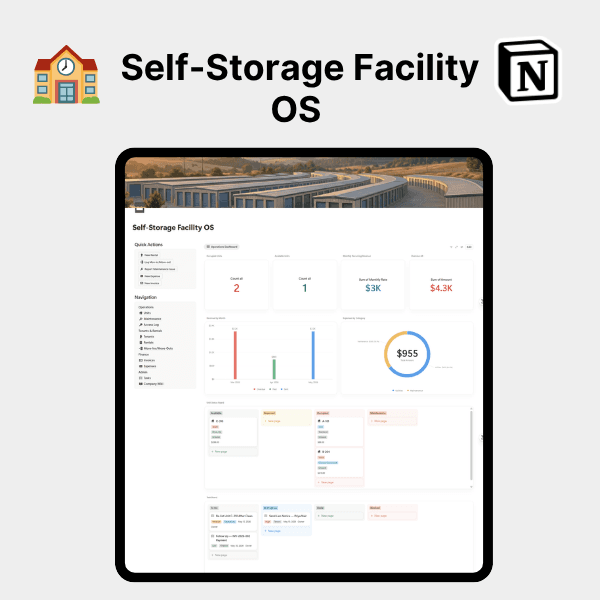 Product artwork for Self-Storage Facility OS