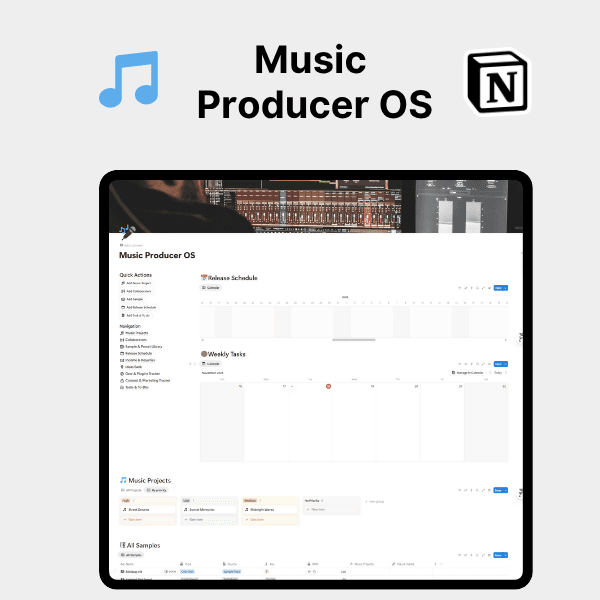 Music Producer OS