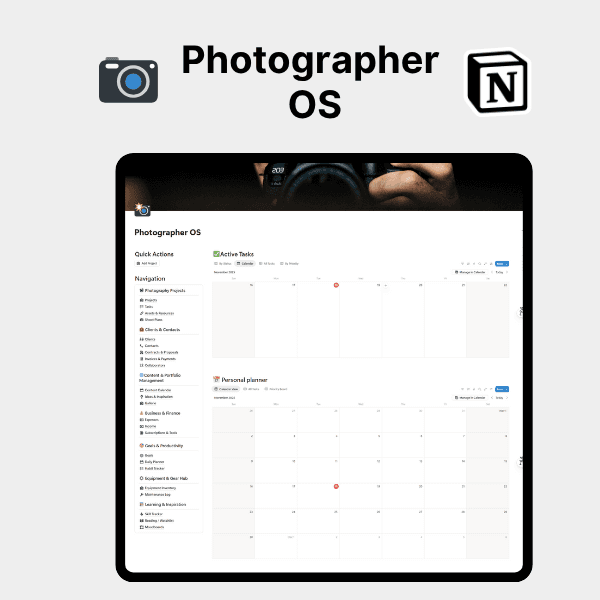 Photographer OS