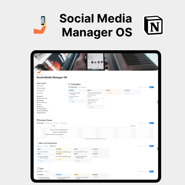 Social Media Manager OS