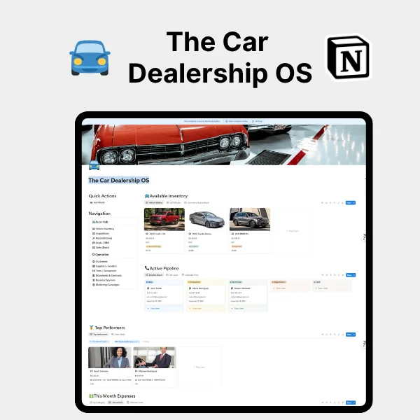 The Car Dealership OS