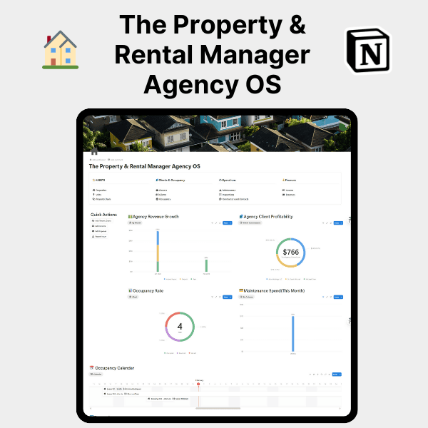 Property & Rental Manager Agency OS